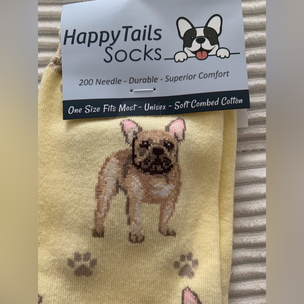 Happy tails socks Brand New, one size fits most.  Women or kids - Picture 3 of 3